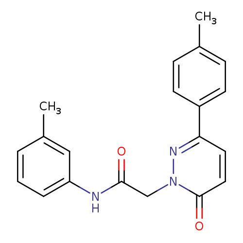 N-(3-methylphenyl)-2-[3-(4-methylphenyl)-6-oxo-1,6-dihydropyridazin-1-yl]acetamide