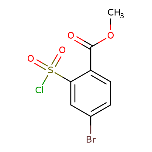 Methyl 4-bromo-2-(chlorosulfonyl)benzoate
