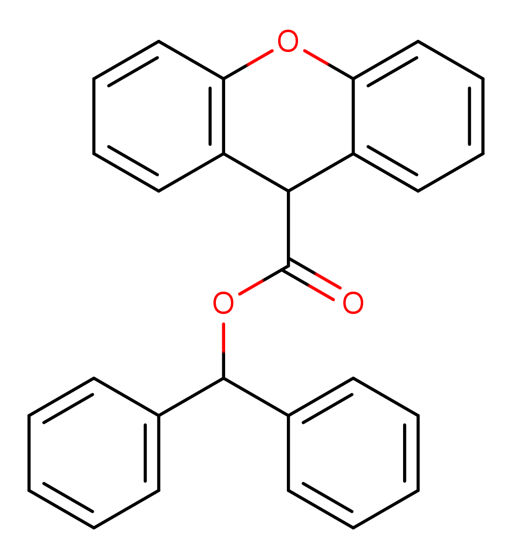 benzhydryl 9H-xanthene-9-carboxylate