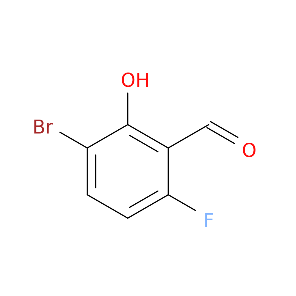 3-Bromo-6-fluoro-2-hydroxybenzaldehyde