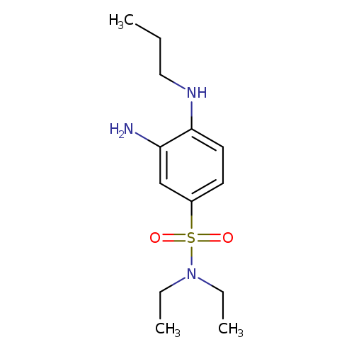 3-Amino-N,N-diethyl-4-(propylamino)benzenesulfonamide