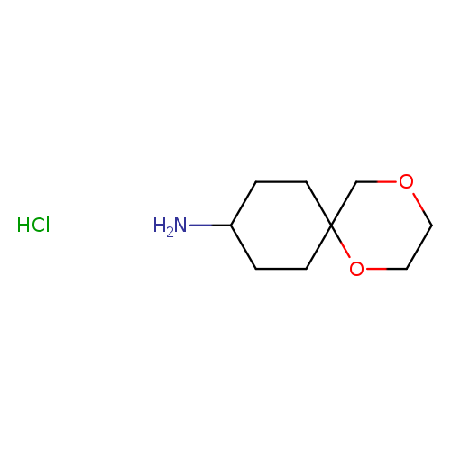 1,4-dioxaspiro[5.5]undecan-9-amine hydrochloride