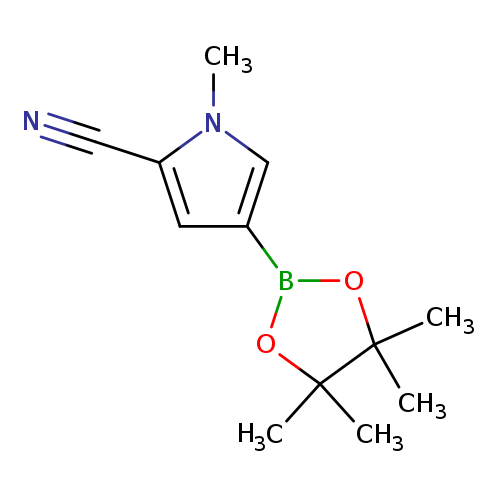 1H-Pyrrole-2-carbonitrile, 1-methyl-4-(4,4,5,5-tetramethyl-1,3,2-dioxaborolan-2-yl)-