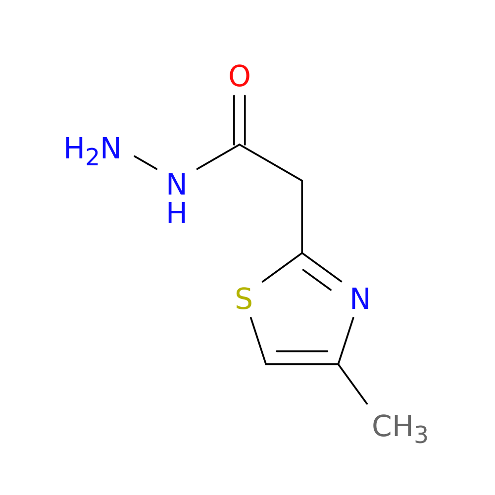 2-(4-methyl-1,3-thiazol-2-yl)acetohydrazide