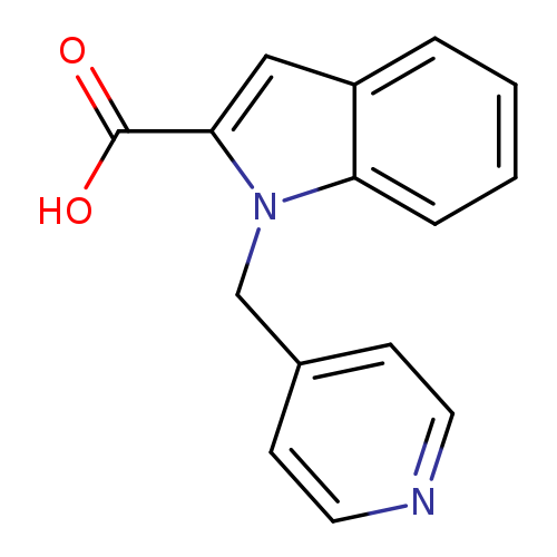 1-[(pyridin-4-yl)methyl]-1H-indole-2-carboxylic acid