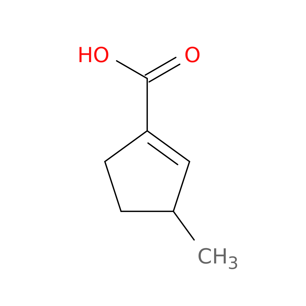 3-methylcyclopent-1-ene-1-carboxylic acid