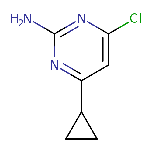 2-Pyrimidinamine, 4-chloro-6-cyclopropyl-