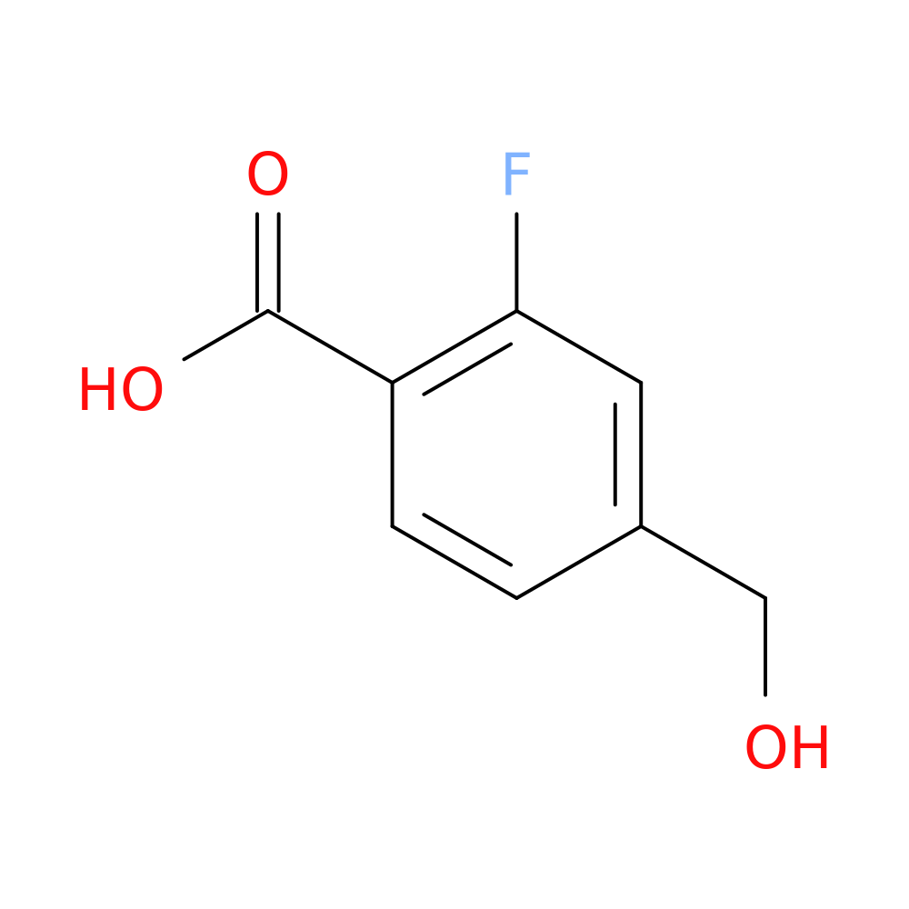 2-Fluoro-4-(hydroxymethyl)benzoic acid