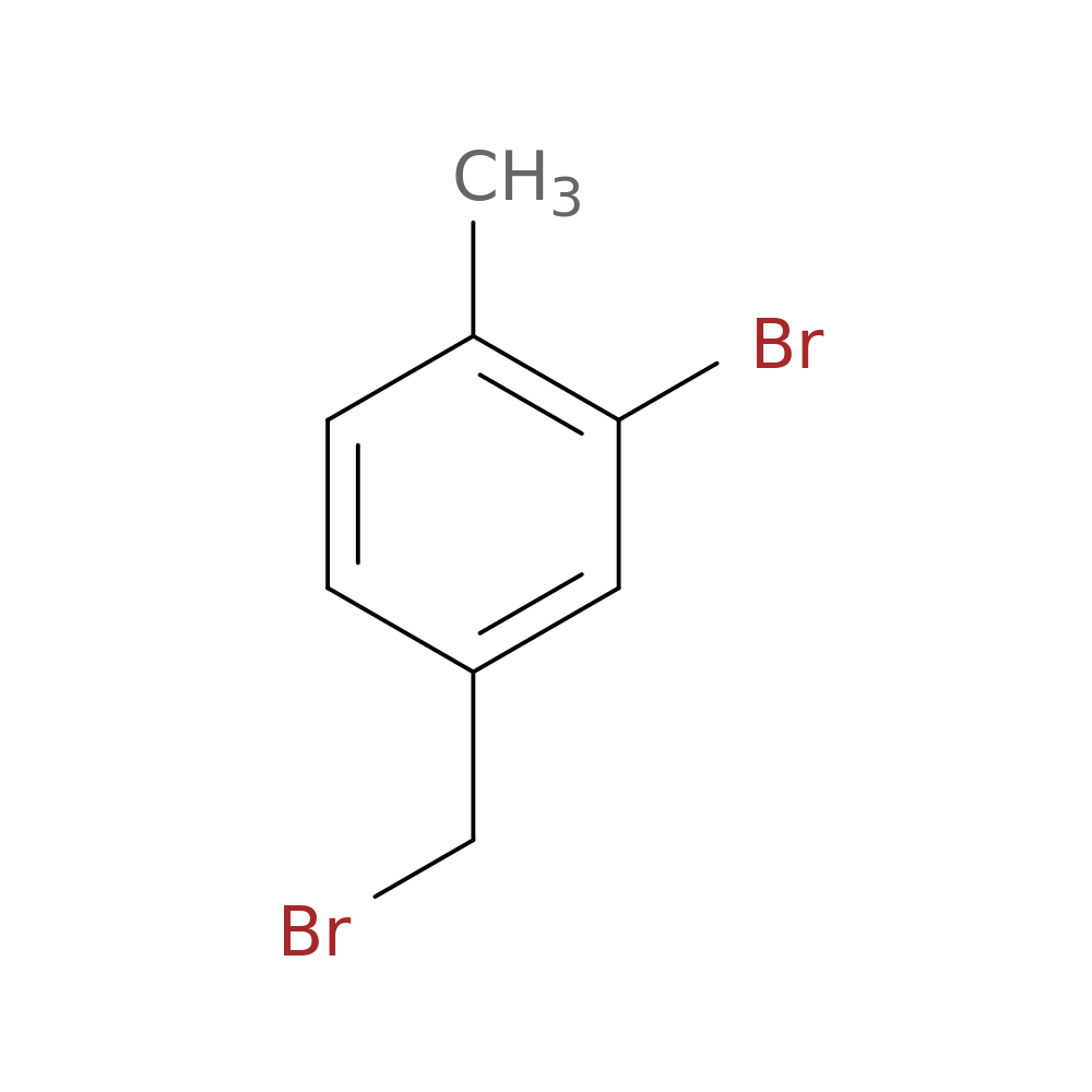 2-Bromo-4-(bromomethyl)-1-methylbenzene