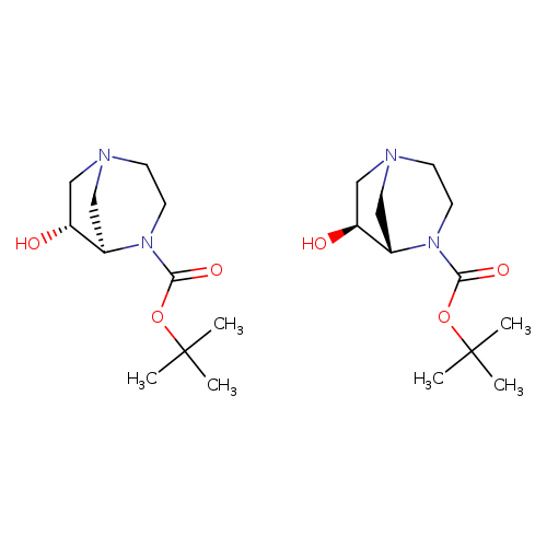 1,4-Diazabicyclo[3.2.1]octane-4-carboxylic acid, 6-hydroxy-, 1,1-dimethylethyl ester, (5R,6R)-rel-