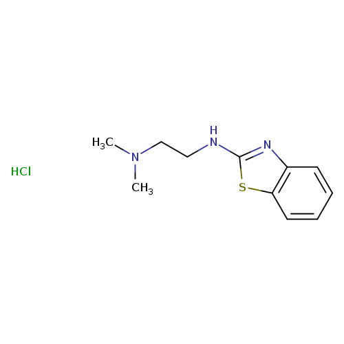 N-[2-(dimethylamino)ethyl]-1,3-benzothiazol-2-amine hydrochloride