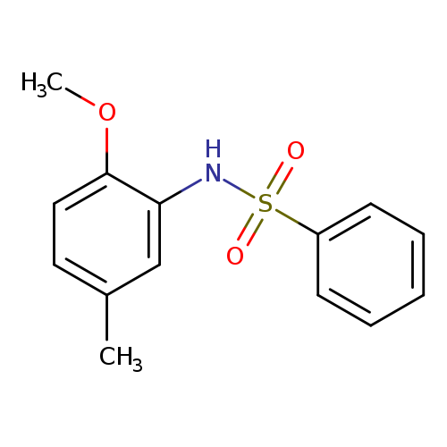 N-(2-Methoxy-5-methylphenyl)benzenesulfonamide
