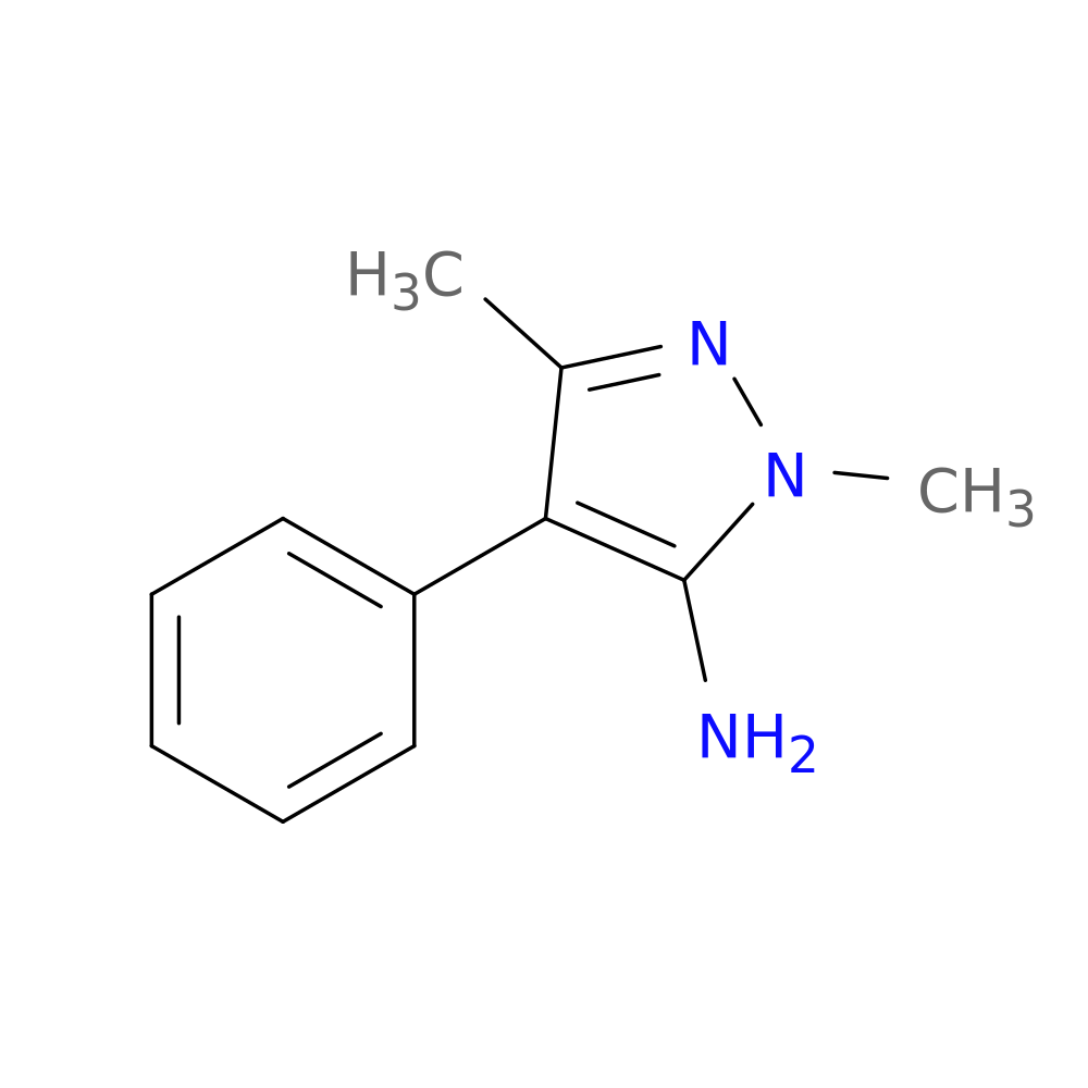 2,5-Dimethyl-4-phenylpyrazol-3-amine