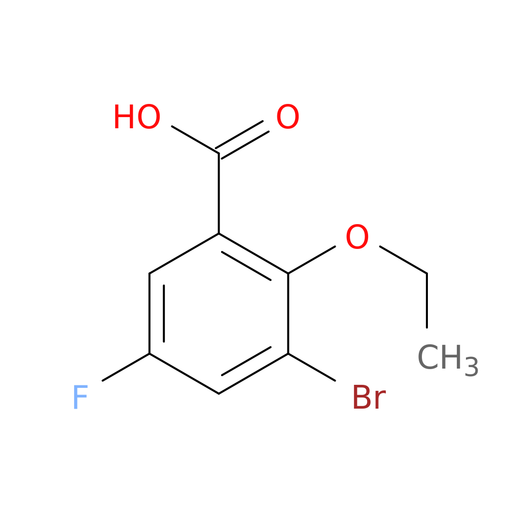 3-Bromo-2-ethoxy-5-fluorobenzoic acid