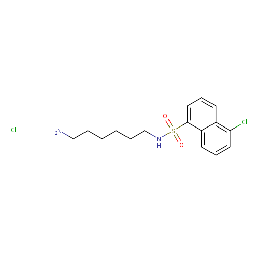 N-(6-Aminohexyl)-5-chloronaphthalene-1-sulfonamide hydrochloride