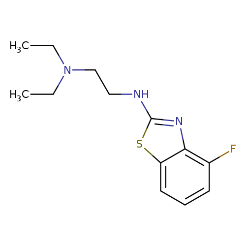 N,N-Diethyl-N'-(4-fluoro-1,3-benzothiazol-2-yl)ethane-1,2-diamine
