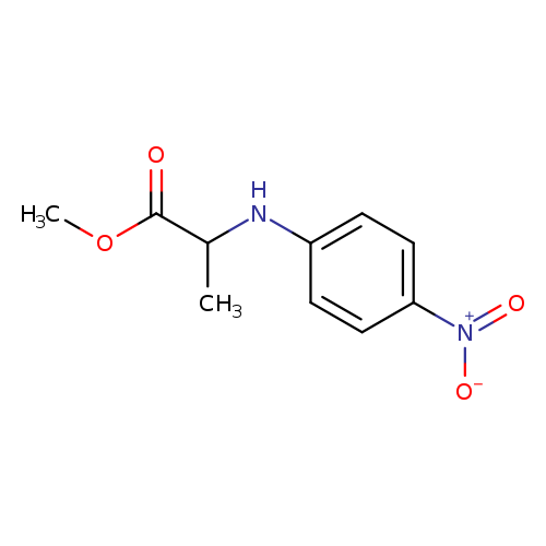methyl 2-[(4-nitrophenyl)amino]propanoate