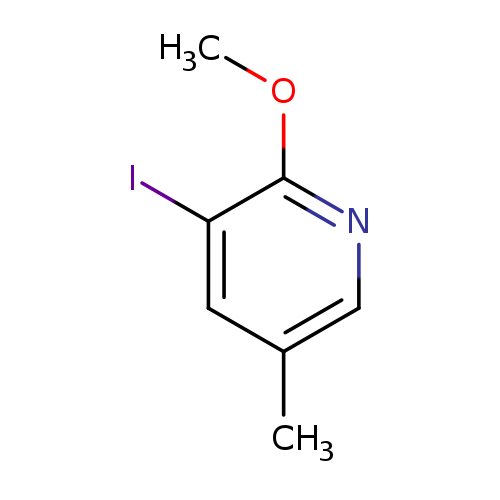 3-Iodo-2-methoxy-5-methylpyridine