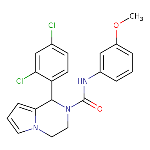 1-(2,4-dichlorophenyl)-N-(3-methoxyphenyl)-1H,2H,3H,4H-pyrrolo[1,2-a]pyrazine-2-carboxamide
