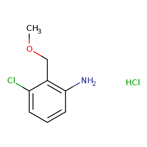 3-chloro-2-(methoxymethyl)aniline hydrochloride