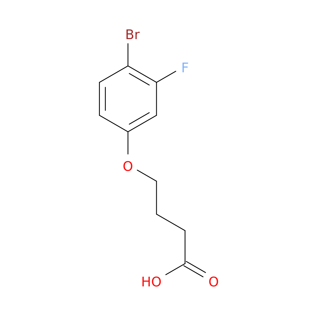 4-(4-Bromo-3-fluorophenoxy)butanoic acid