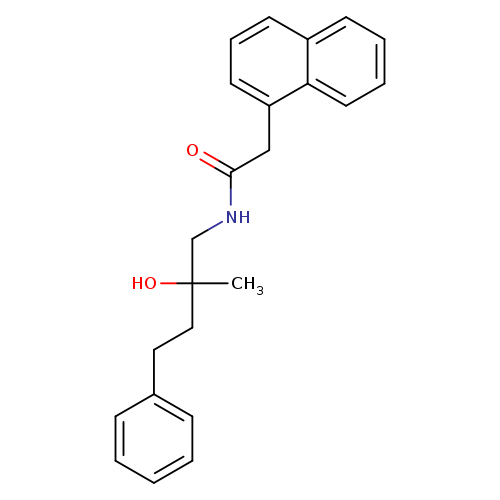N-(2-hydroxy-2-methyl-4-phenylbutyl)-2-(naphthalen-1-yl)acetamide
