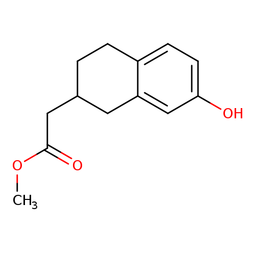 methyl 2-(7-hydroxy-1,2,3,4-tetrahydronaphthalen-2-yl)acetate