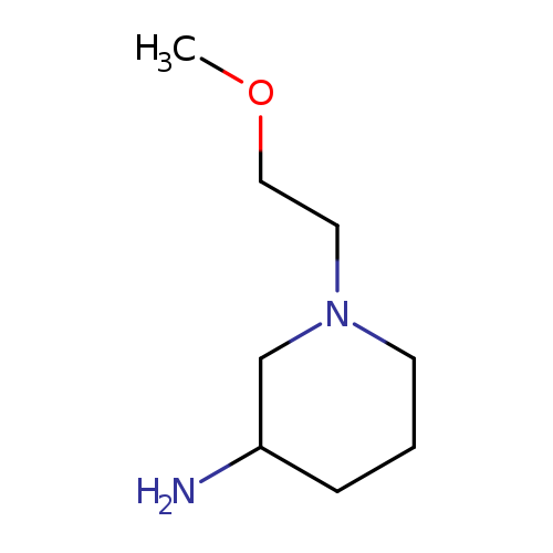 1-(2-methoxyethyl)piperidin-3-amine
