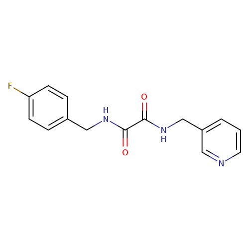 N'-[(4-fluorophenyl)methyl]-N-[(pyridin-3-yl)methyl]ethanediamide