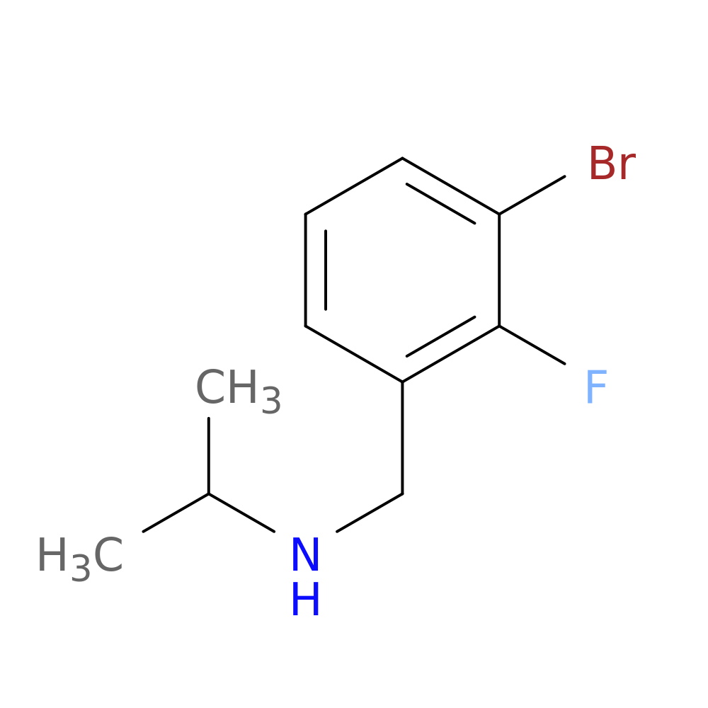 1-Bromo-2-fluoro-3-(isopropylaminomethyl)benzene