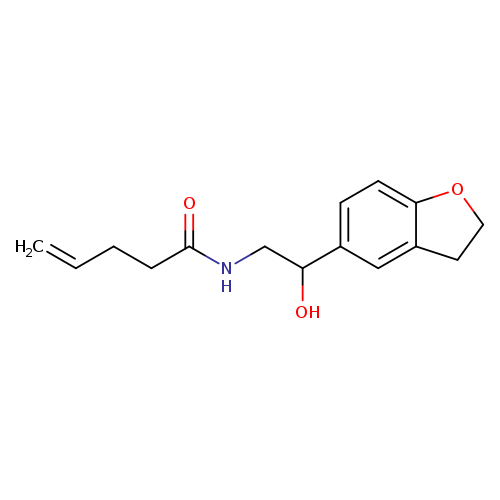 N-[2-(2,3-dihydro-1-benzofuran-5-yl)-2-hydroxyethyl]pent-4-enamide