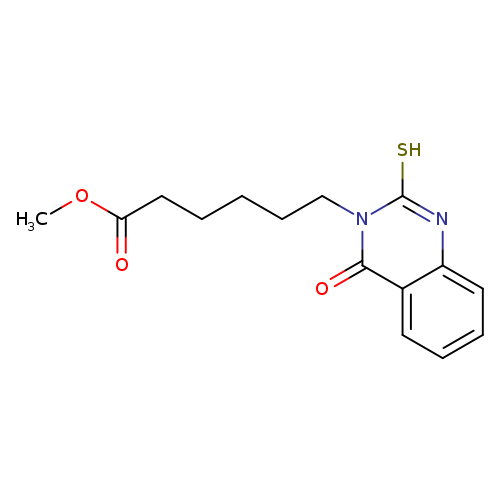 METHYL 6-(2-MERCAPTO-4-OXOQUINAZOLIN-3(4H)-YL)HEXANOATE