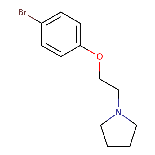 1-(2-(4-Bromophenoxy)ethyl)pyrrolidine