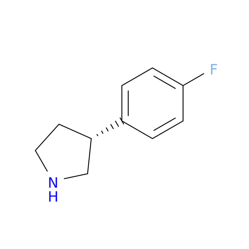(3R)-3-(4-Fluorophenyl)pyrrolidine