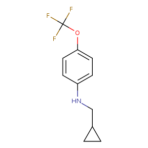 N-(Cyclopropylmethyl)-4-(trifluoromethoxy)aniline