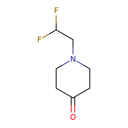 1-(2,2-Difluoroethyl)piperidin-4-one