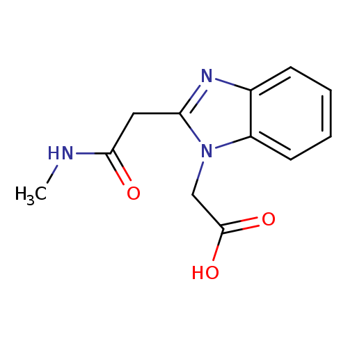 (2-METHYLCARBAMOYLMETHYL-BENZOIMIDAZOL-1-YL)-ACETIC ACID