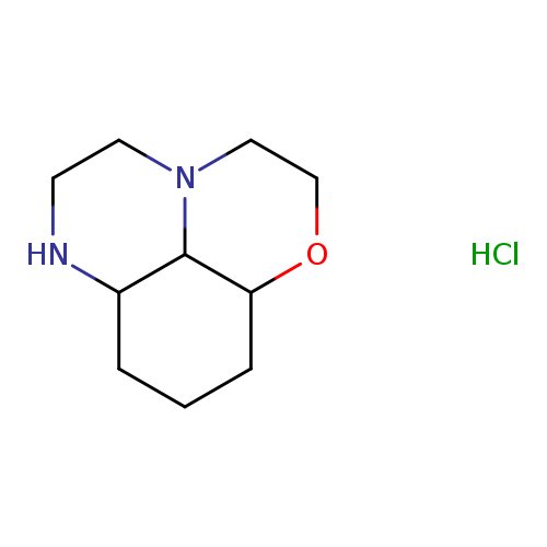 4-Oxa-1,10-diazatricyclo[7.3.1.0,5,13]tridecane hydrochloride