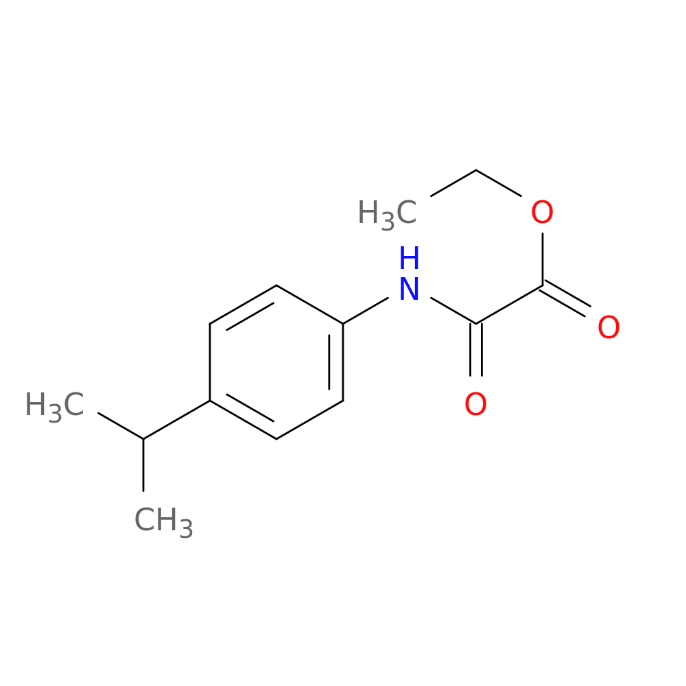 ETHYL [(4-ISOPROPYLPHENYL)AMINO](OXO)ACETATE
