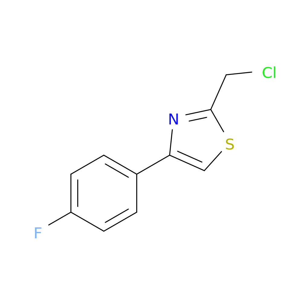 2-(chloromethyl)-4-(4-fluorophenyl)-1,3-thiazole