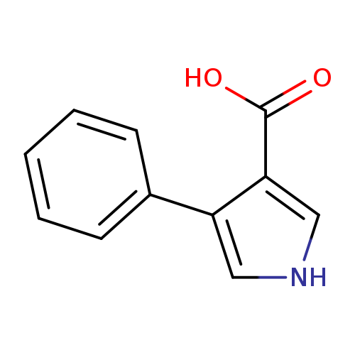 1H-Pyrrole-3-carboxylic acid, 4-phenyl-
