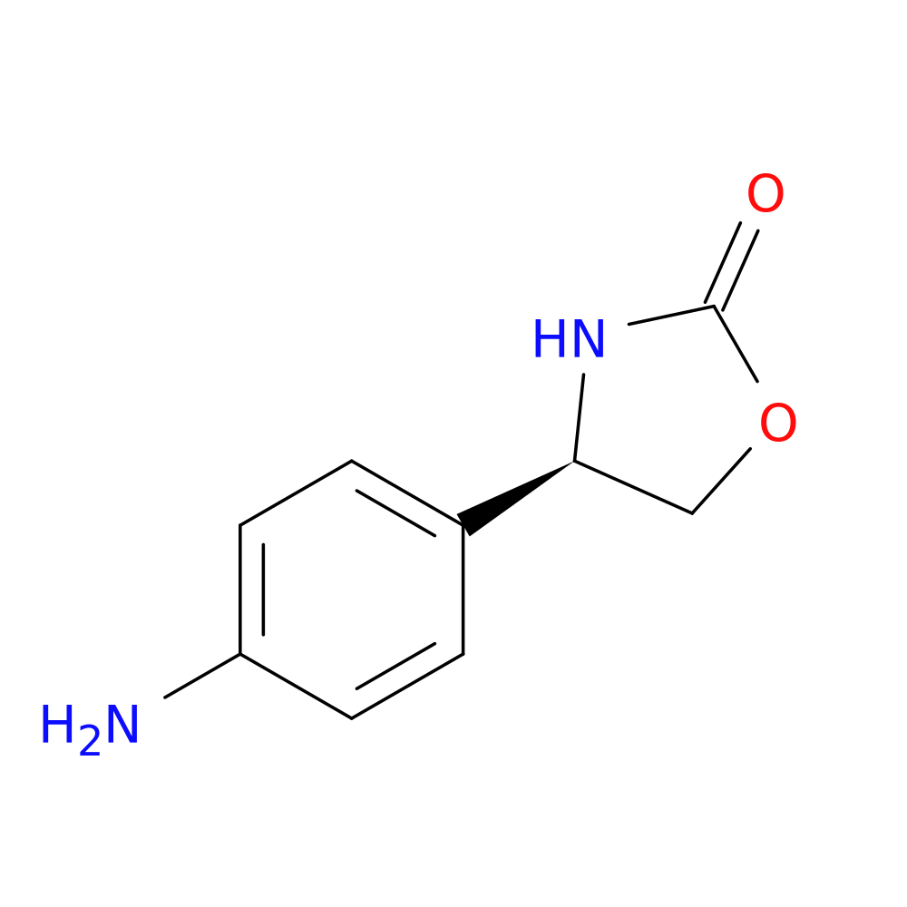 (4R)-4-(4-aminophenyl)-1,3-oxazolidin-2-one