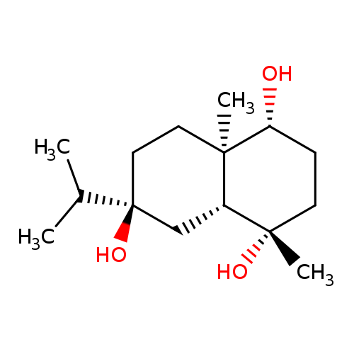 1,4,6-Naphthalenetriol, decahydro-4,8a-dimethyl-6-(1-methylethyl)-, (1R,4S,4aR,6S,8aR)-
