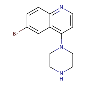 6-Bromo-4-(piperazin-1-yl)quinoline