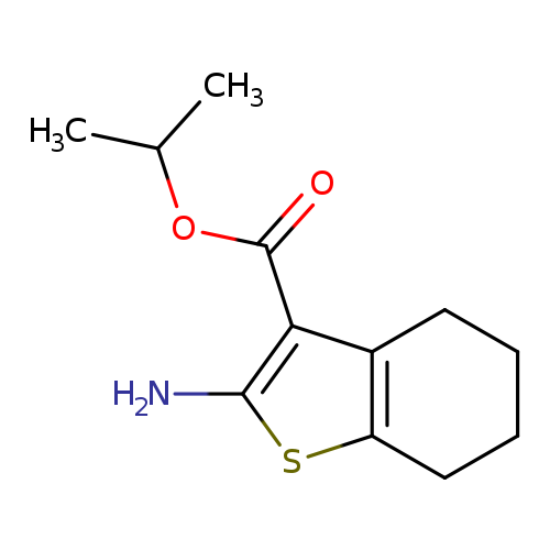 2-Amino-4,5,6,7-tetrahydro-benzo[b]thiophene-3-carboxylic acid isopropyl ester
