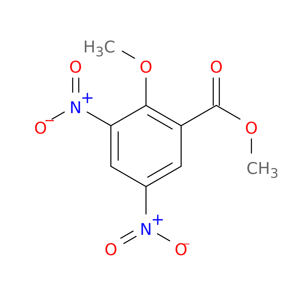 methyl 2-methoxy-3,5-dinitrobenzoate