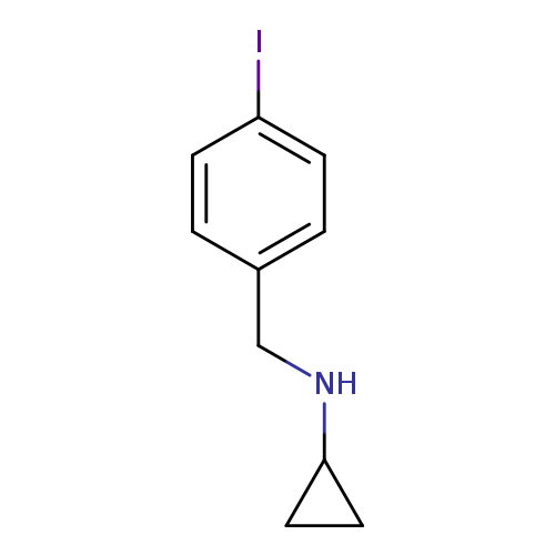 N-[(4-Iodophenyl)methyl]cyclopropanamine