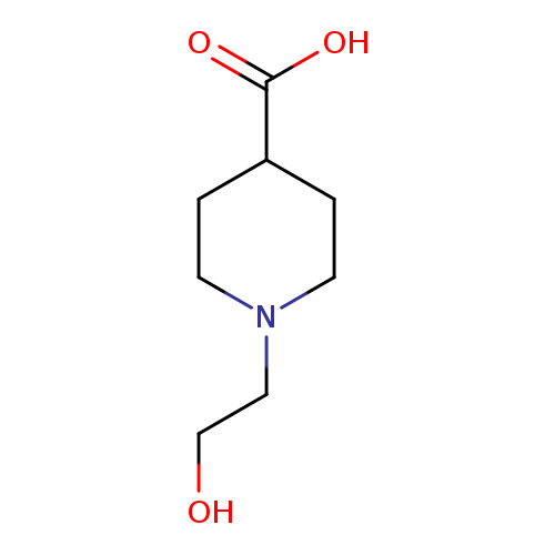 4-Piperidinecarboxylic acid, 1-(2-hydroxyethyl)-