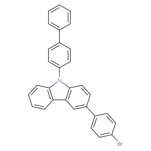 9-(1,1-bipheny)-4-yl-3-(4-broMophenyl)carbazole