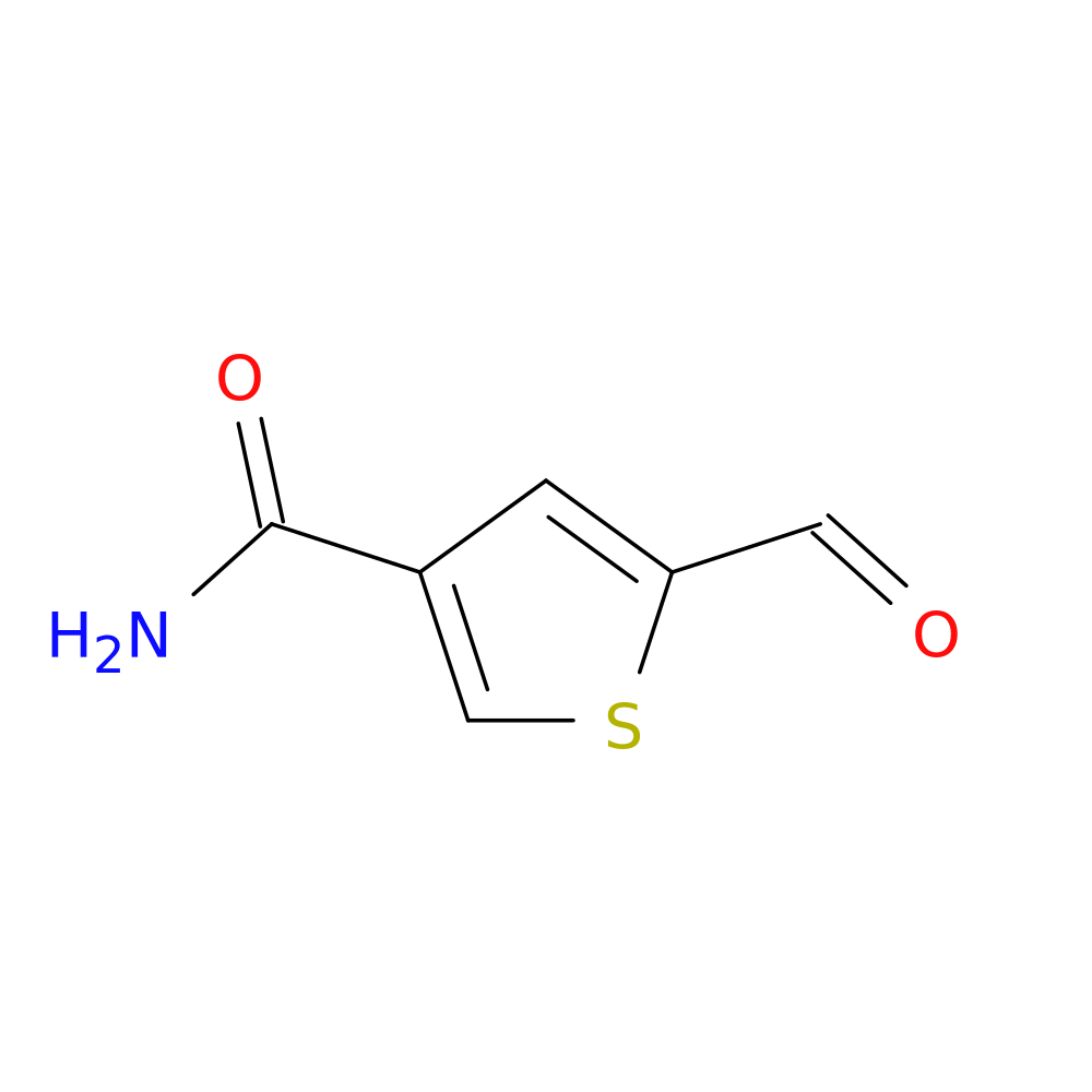 5-formylthiophene-3-carboxamide